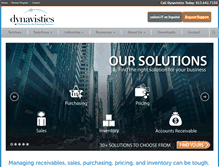Tablet Screenshot of dynavistics.com